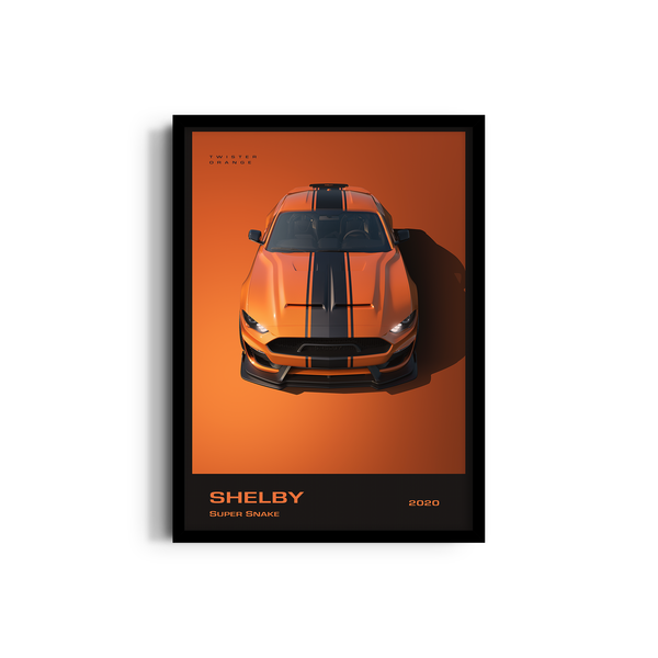 Shelby Super Snake Wall Art