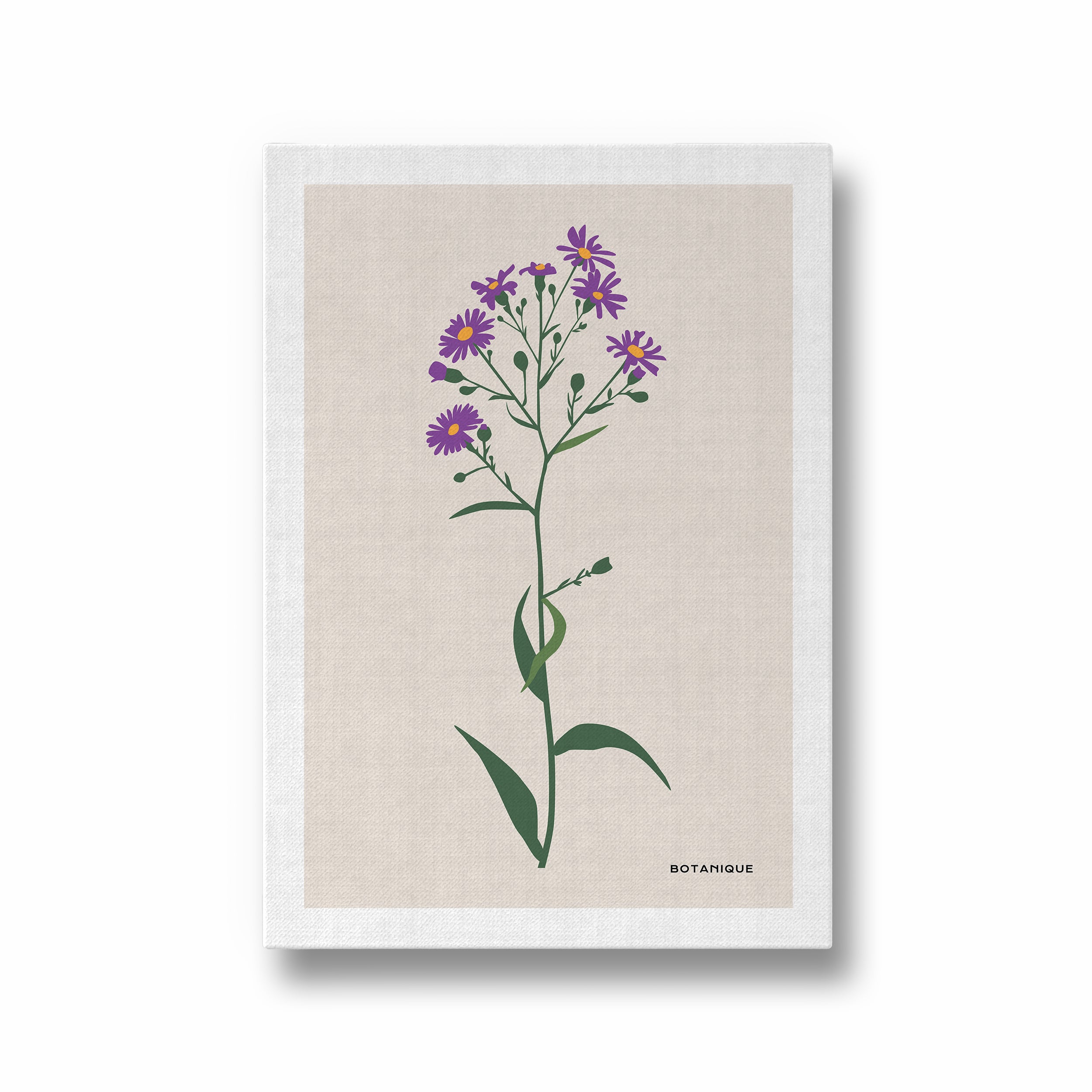 Floral Flourish Botanical Modern Wall Art