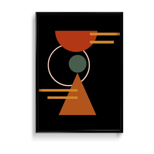 Arrival Geometric Modern Wall Art