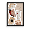 Postcard style Collage Wall Art