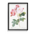 Rosebush (Rosa damascena) from Les Roses (1817–1824) by Pierre-Joseph Redouté Botanical Wall Art
