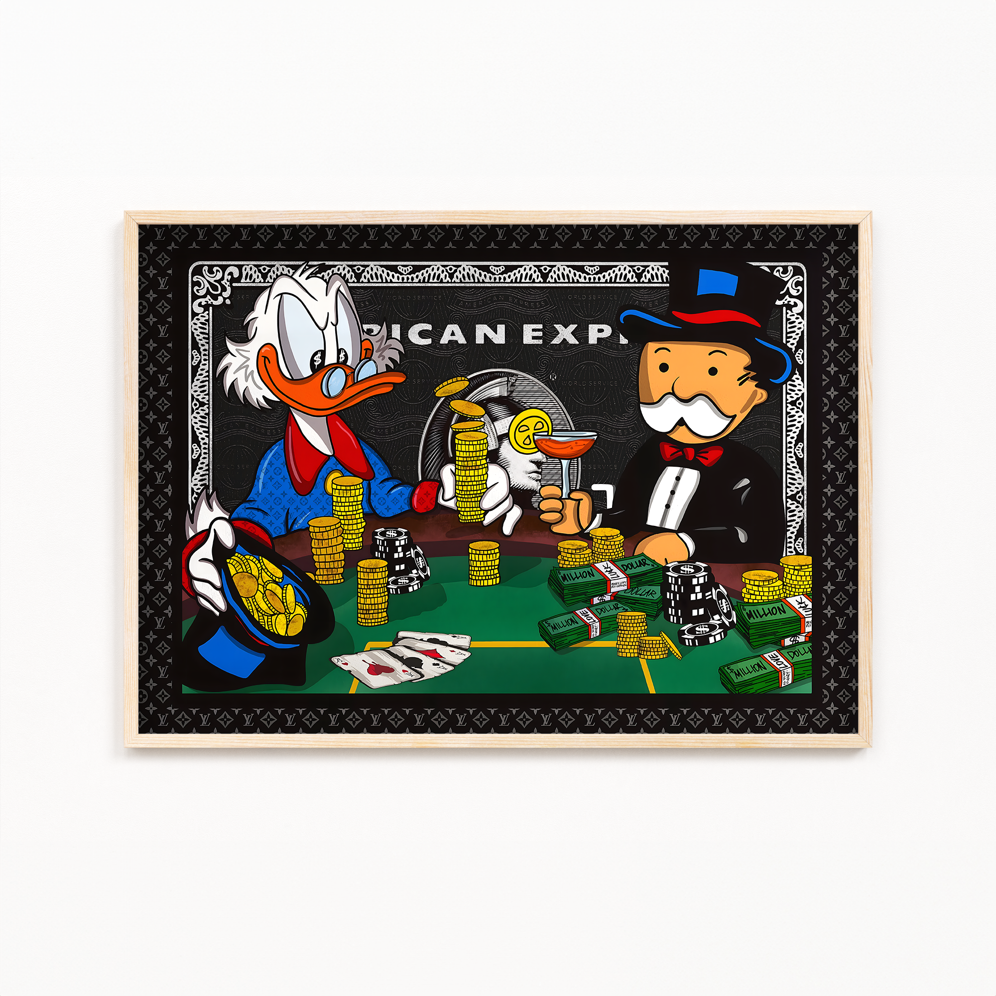 The Billionaire's Club Pop Wall Art