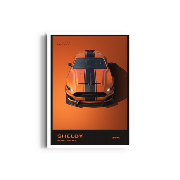 Shelby Super Snake Wall Art