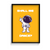 Shall We Dance Kid Astronaut Wall Art