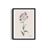 Floral Flourish Botanical Modern Wall Art