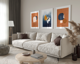 Set of 3 Abstract Modern Wall Art