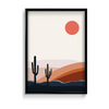 A Young Sun Landscape Modern Wall Art