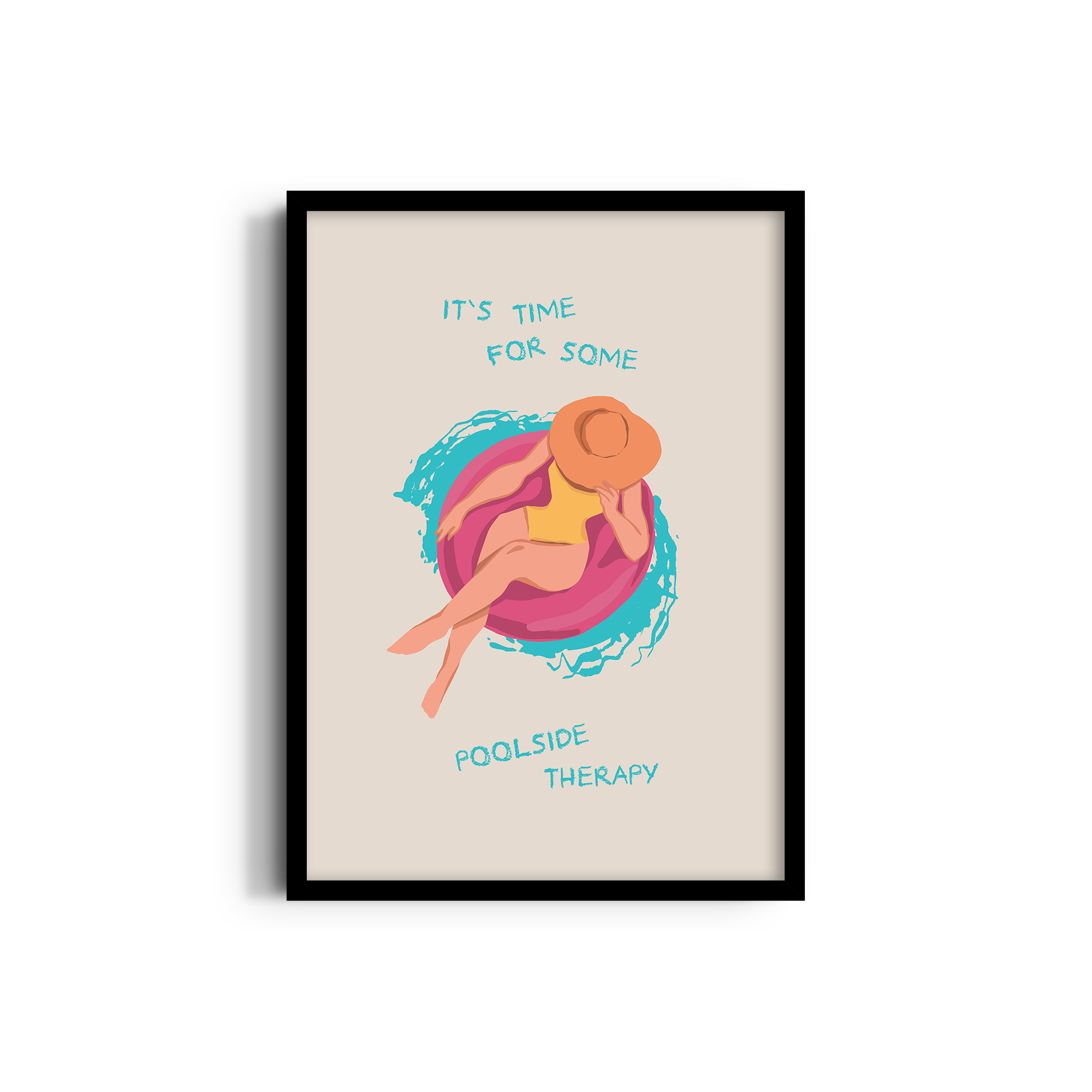 Poolside Therapy Journey Wall Art