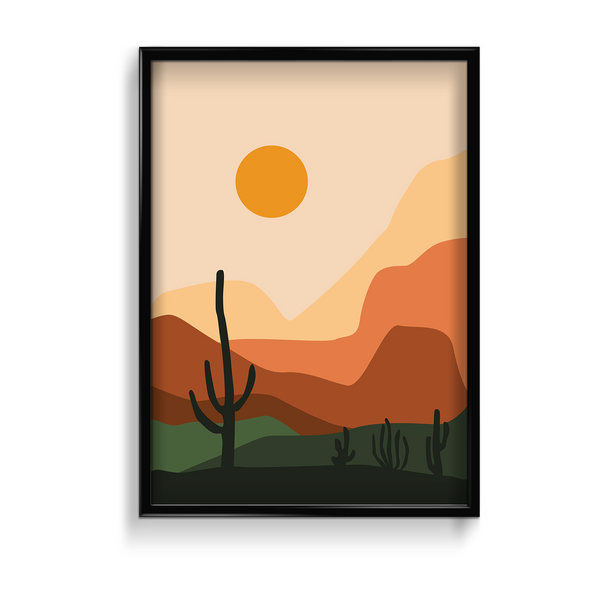 Obsequious Magic Landscape Modern Wall Art