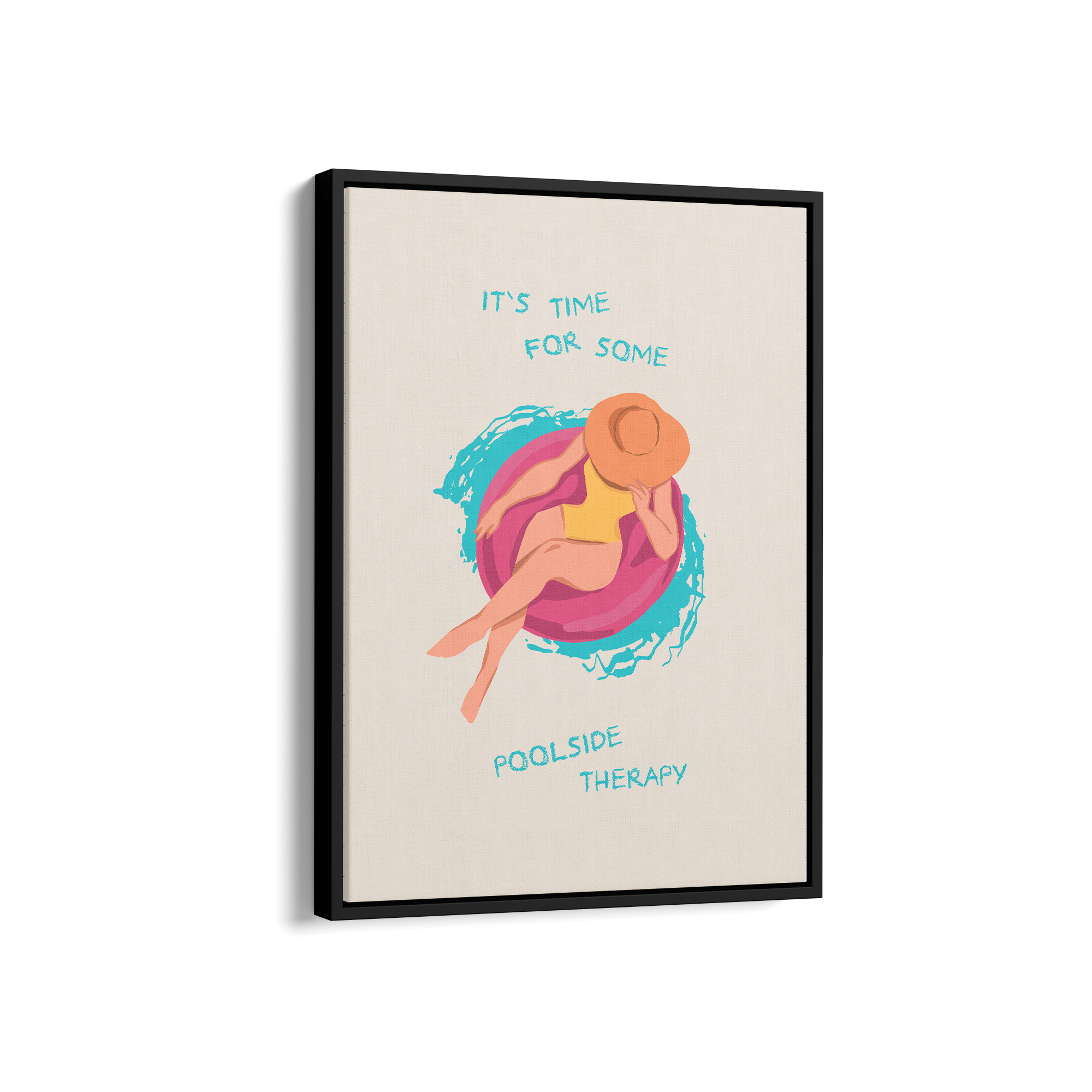 Poolside Therapy Journey Wall Art