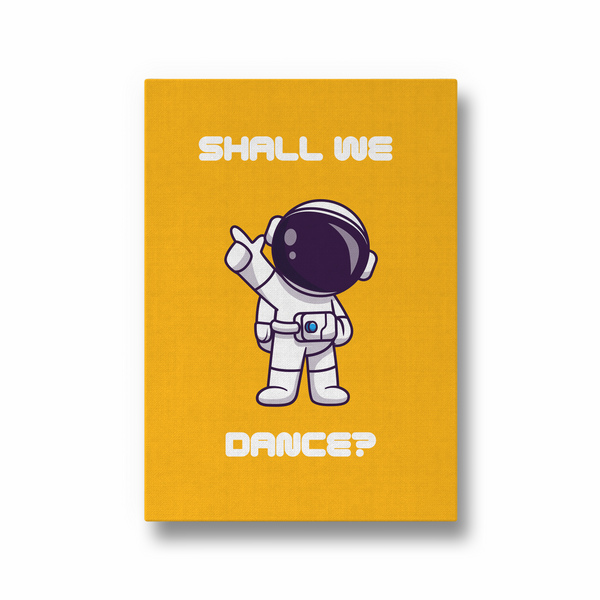 Shall We Dance Kid Astronaut Wall Art