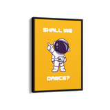 Shall We Dance Kid Astronaut Wall Art