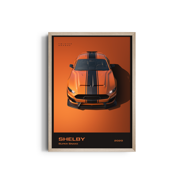 Shelby Super Snake Wall Art