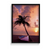 Beach View with Tree & Boat Wall Art