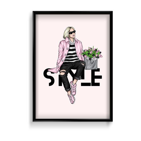 Style, Fashion Poster