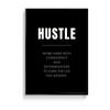 Hustle Quote Wall Art - The Mortal Soul