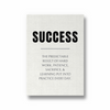 Success Quote Wall Art