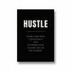 Hustle Quote Wall Art - The Mortal Soul