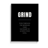 Grind Quote Wall Art - The Mortal Soul