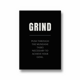 Grind Quote Wall Art - The Mortal Soul
