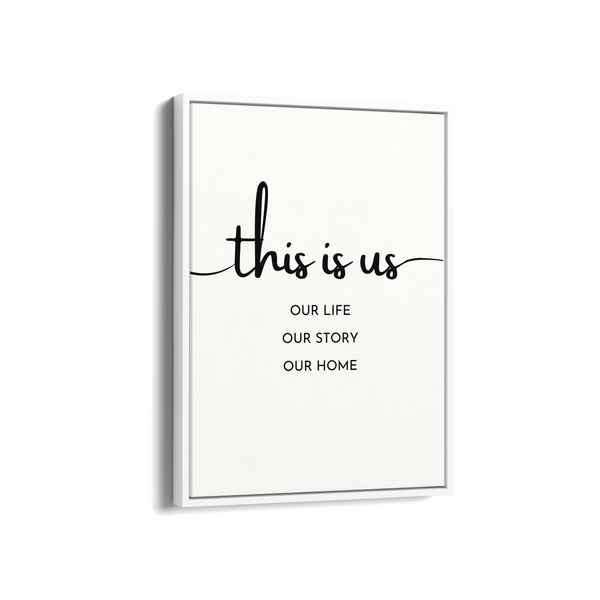 This is us Quote Wall Art