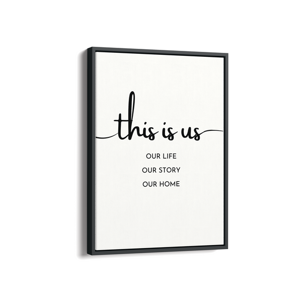 This is us Quote Wall Art