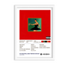 My Beautiful Dark Twisted Fantasy by Kanye West Album Poster