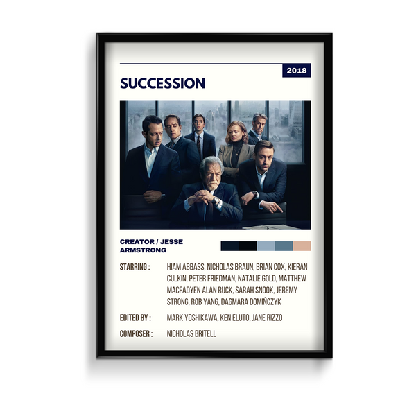 Succession Retro Wall Art