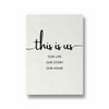 This is us Quote Wall Art