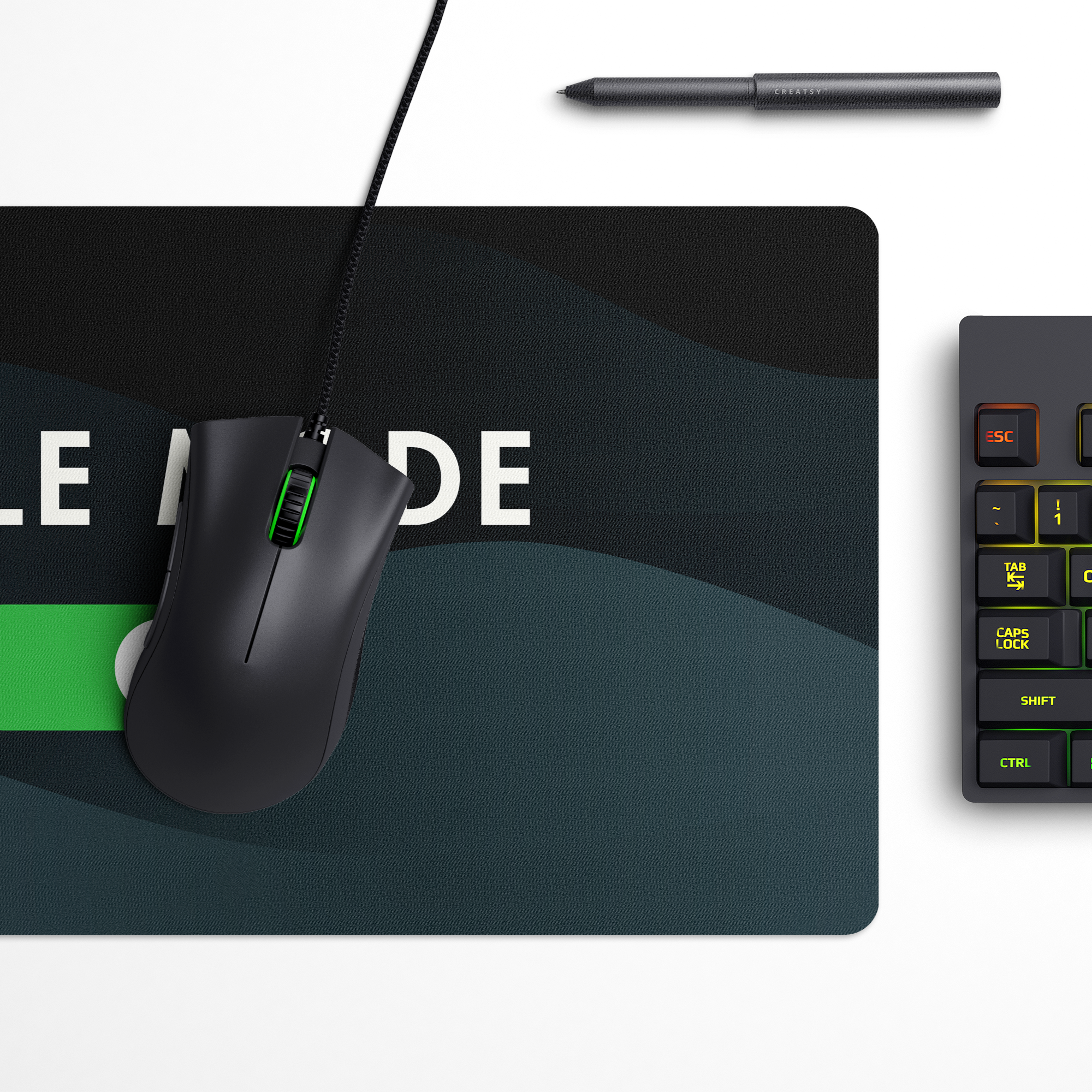 Hustle Mode On Desk Mat | Desk Pad | Mouse Pad