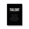 Talent Quote Wall Art - The Mortal Soul