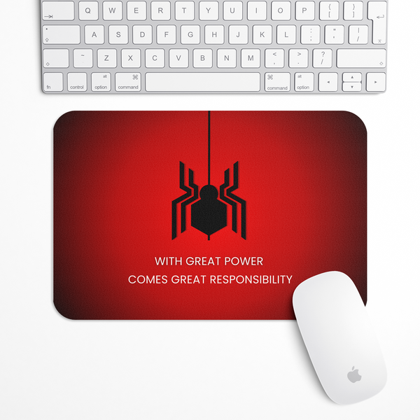 Spider - With great power Gaming Mouse Pad