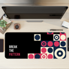 Break the pattern Desk Mat | Desk Pad | Mouse Pad
