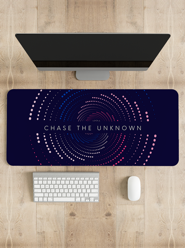 Chase the unknown Desk Mat | Desk Pad | Mouse Pad