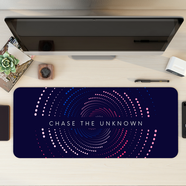 Chase the unknown Desk Mat | Desk Pad | Mouse Pad