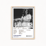 Ultraviolence by Lana Del Rey Album Poster