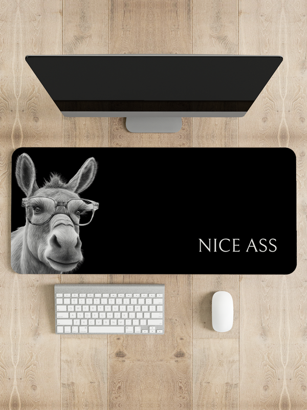 Donkey Humor Desk Mat | Desk Pad | Mouse Pad