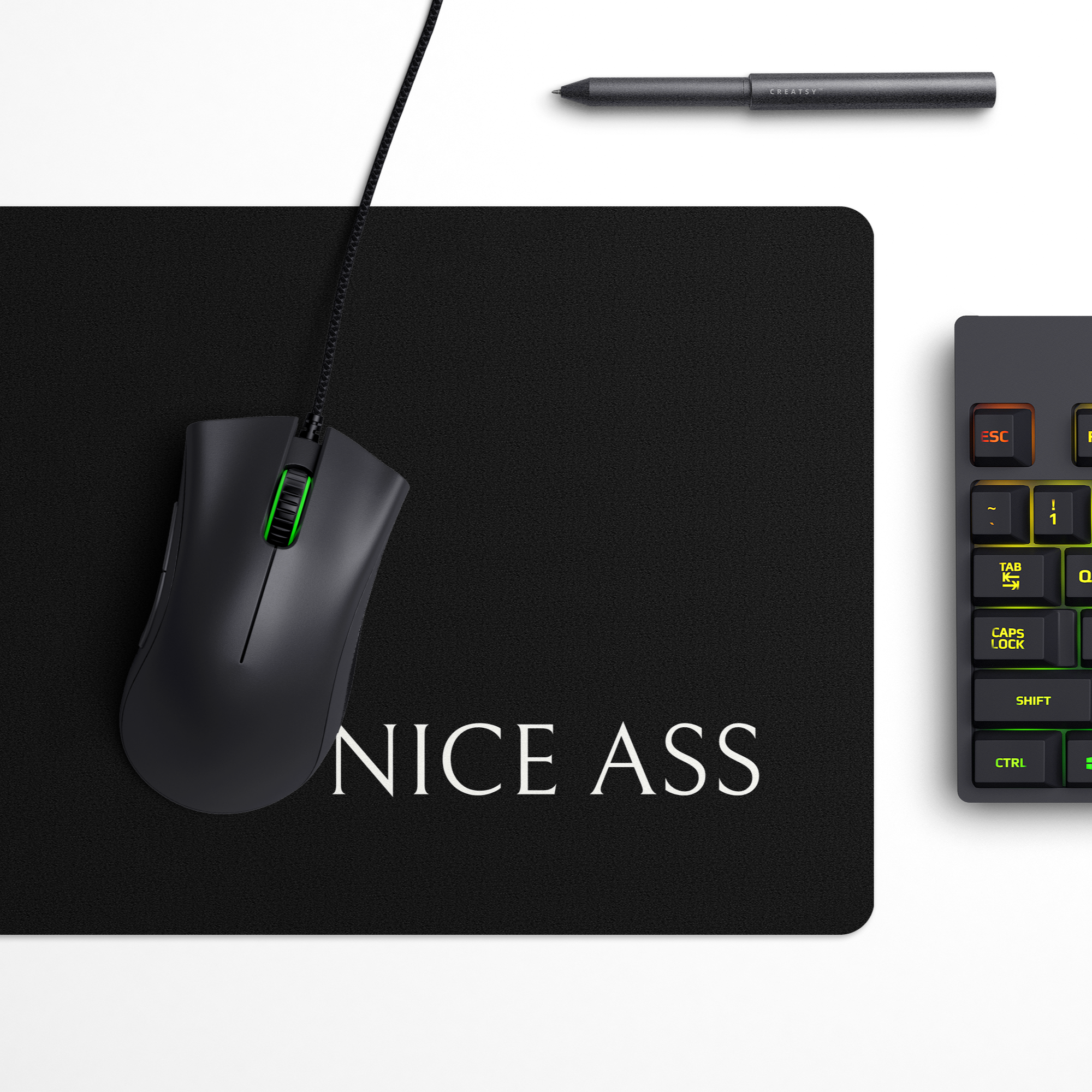 Donkey Humor Desk Mat | Desk Pad | Mouse Pad