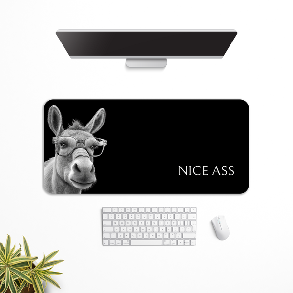 Donkey Humor Desk Mat | Desk Pad | Mouse Pad