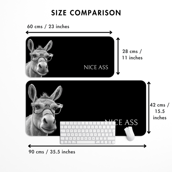 Donkey Humor Desk Mat | Desk Pad | Mouse Pad