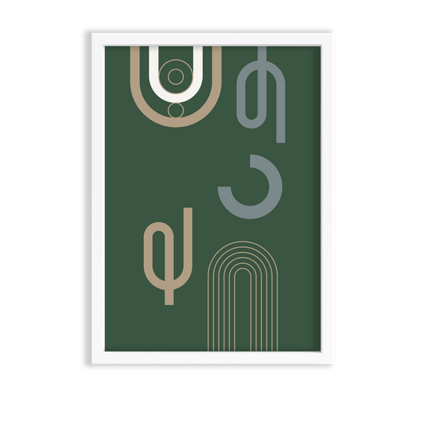 Wretched Humor Geometric Modern Wall Art