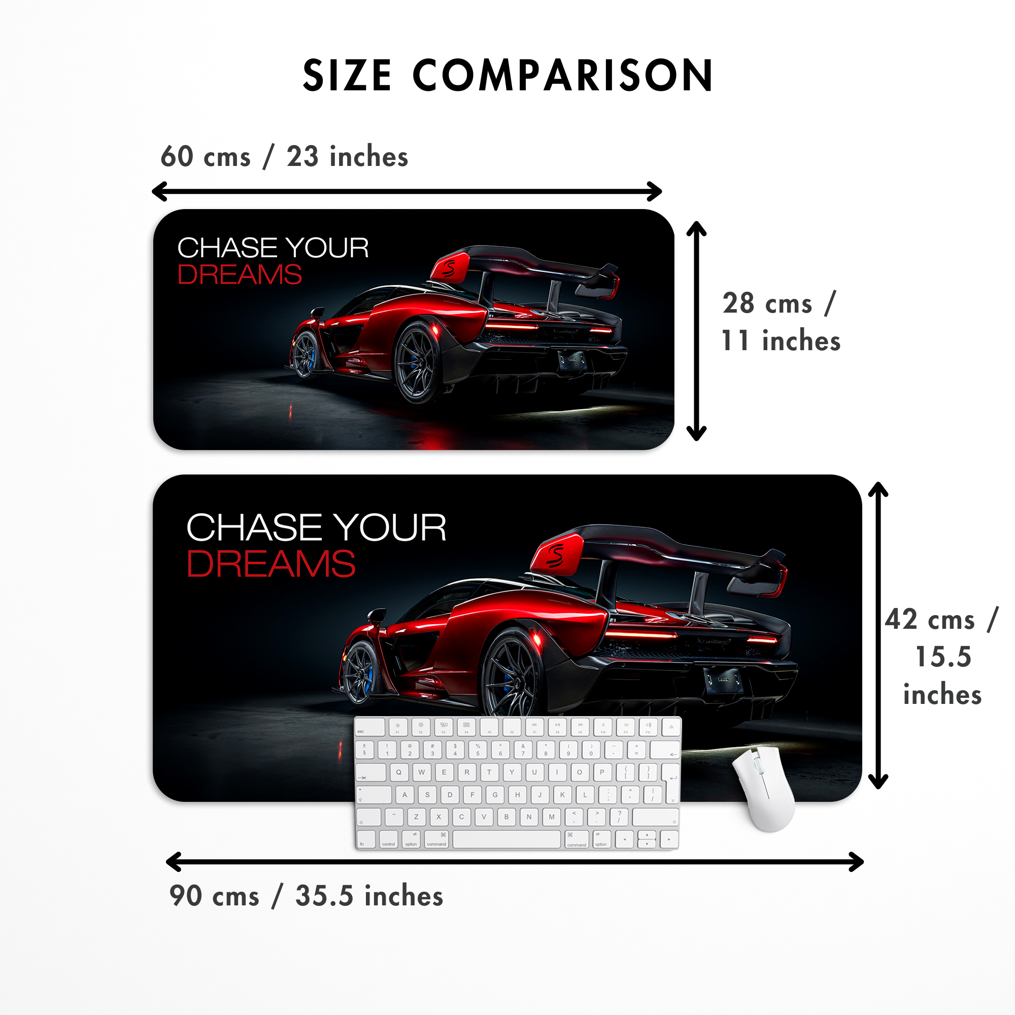 Chase your dreams - McLaren Desk Mat | Desk Pad | Mouse Pad