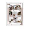 Boho Style 9 Image Collage Wall Art
