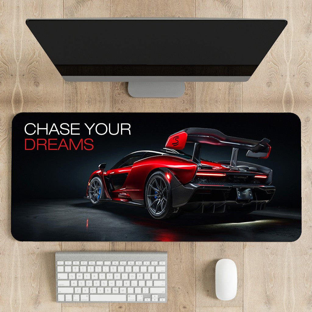Chase your dreams - McLaren Desk Mat | Desk Pad | Mouse Pad