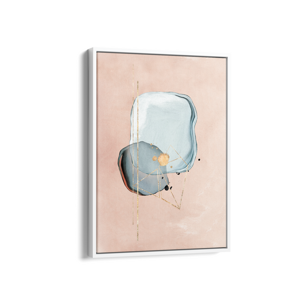 Opulent Mist Abstract Modern Wall Art