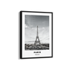Paris City Art (B&W)