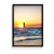 Sunset Light House View Wall Art