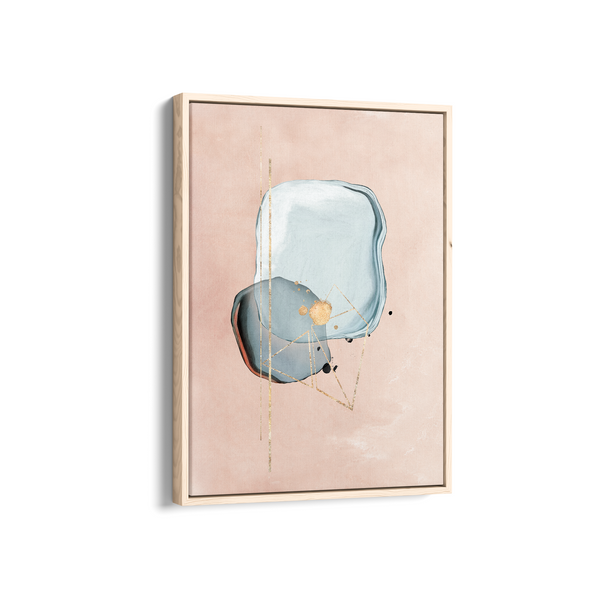Opulent Mist Abstract Modern Wall Art