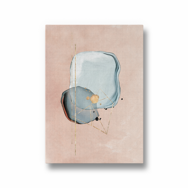 Opulent Mist Abstract Modern Wall Art
