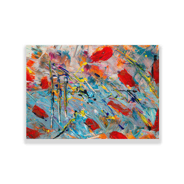 Journey Through Time Abstract Modern Wall Art